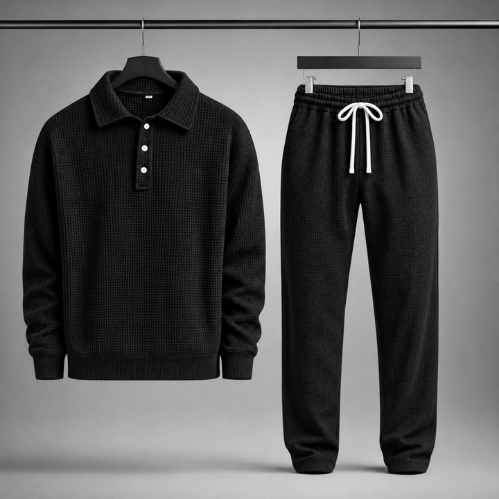 Porter Waffle-Knit Set