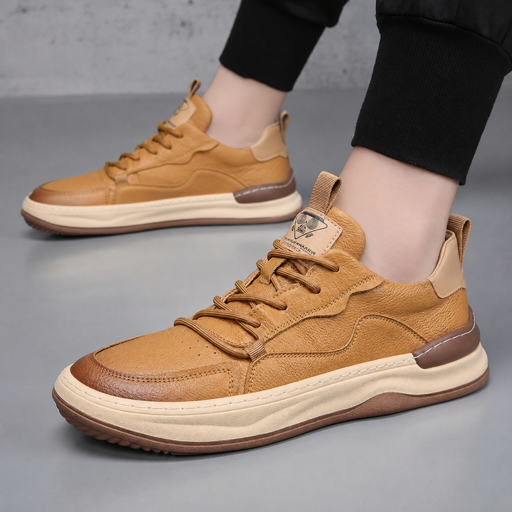 Lucio Italiana Genuine Leather Sneaker