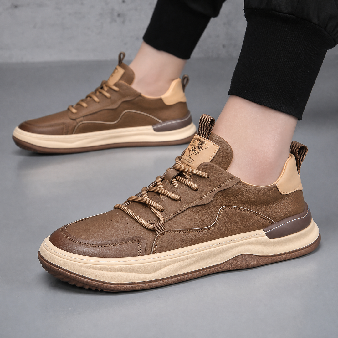 Lucio Italiana Genuine Leather Sneaker