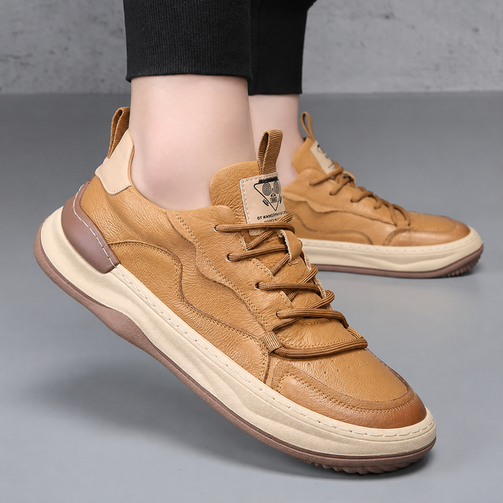 Lucio Italiana Genuine Leather Sneaker