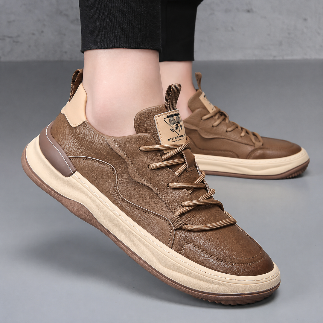 Lucio Italiana Genuine Leather Sneaker