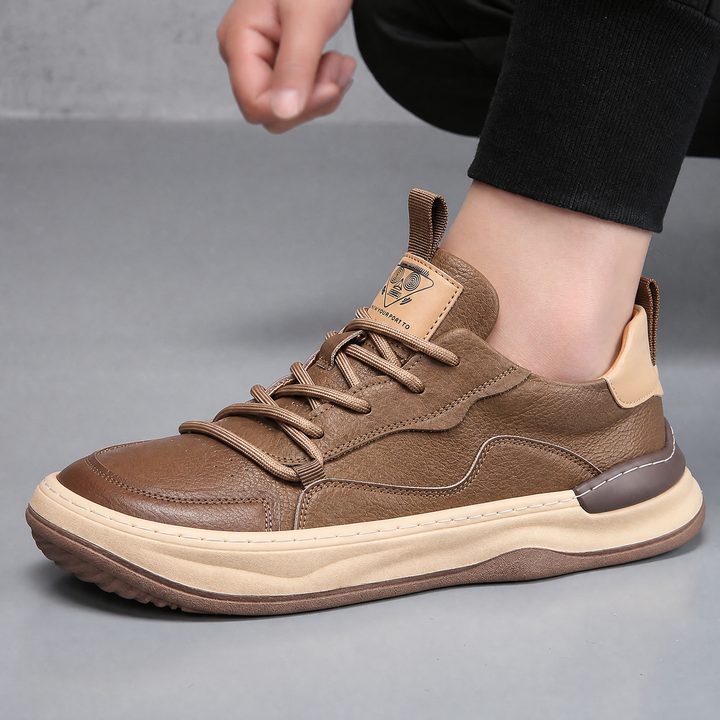 Lucio Italiana Genuine Leather Sneaker