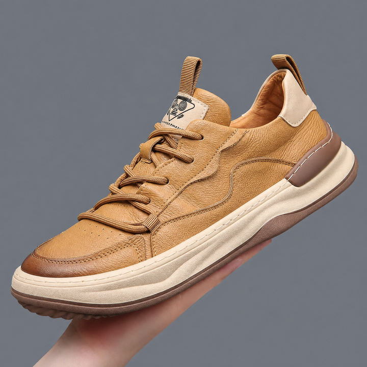 Lucio Italiana Genuine Leather Sneaker
