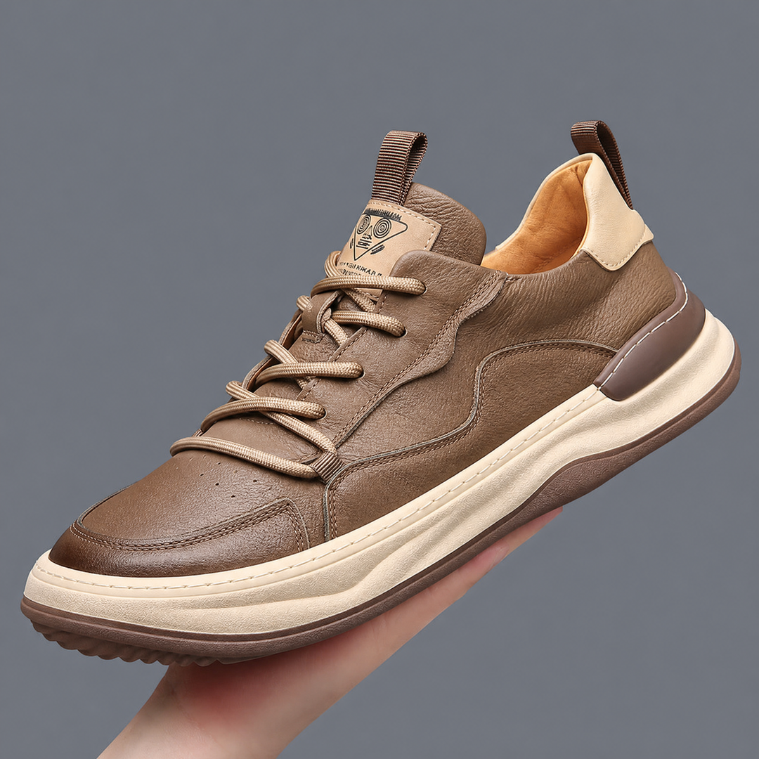 Lucio Italiana Genuine Leather Sneaker